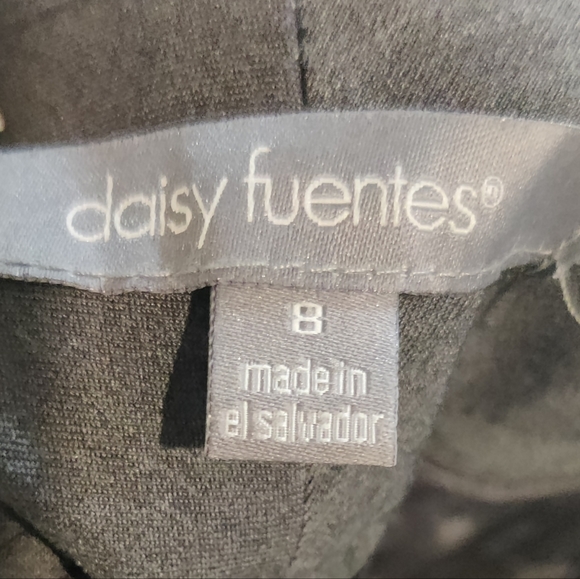 NWT Daisy Fuentes Slimming Pant Size 8 - Picture 5 of 7